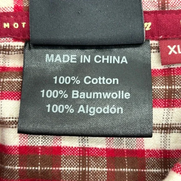 Indian Motorcycle Women's Plaid Button Up Shirt XL Long Sleeve Western - Picture 5 of 11